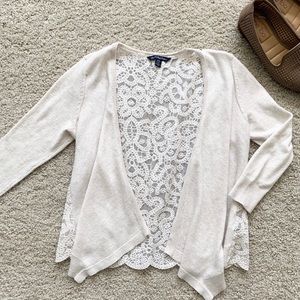 American Eagle Lace Detailed Cardigan Size XS